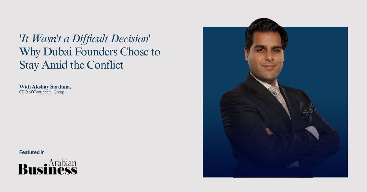 'It Wasn't a Difficult Decision': Why Dubai Founders Chose to Stay Amid the Conflict